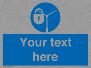 Custom mandatory lock rotor blades